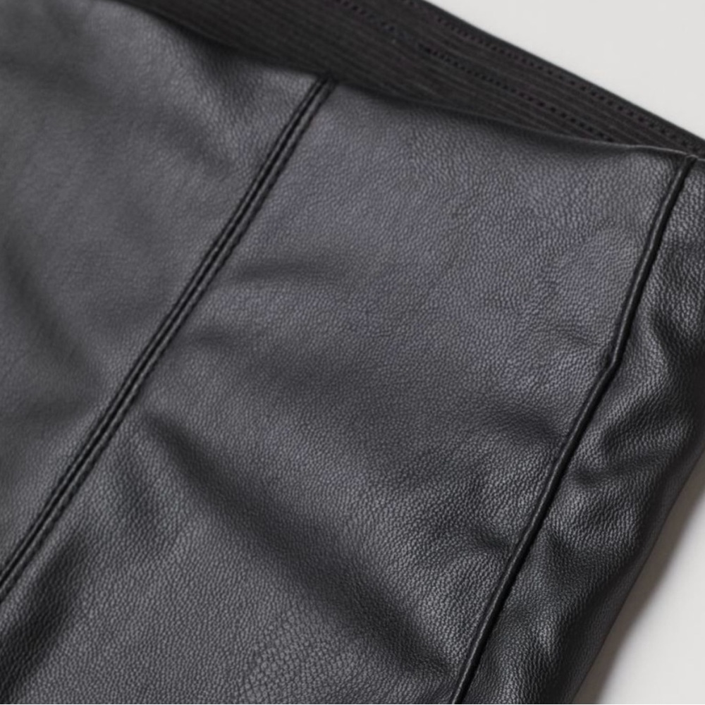 H&M Faux Leather Leggings